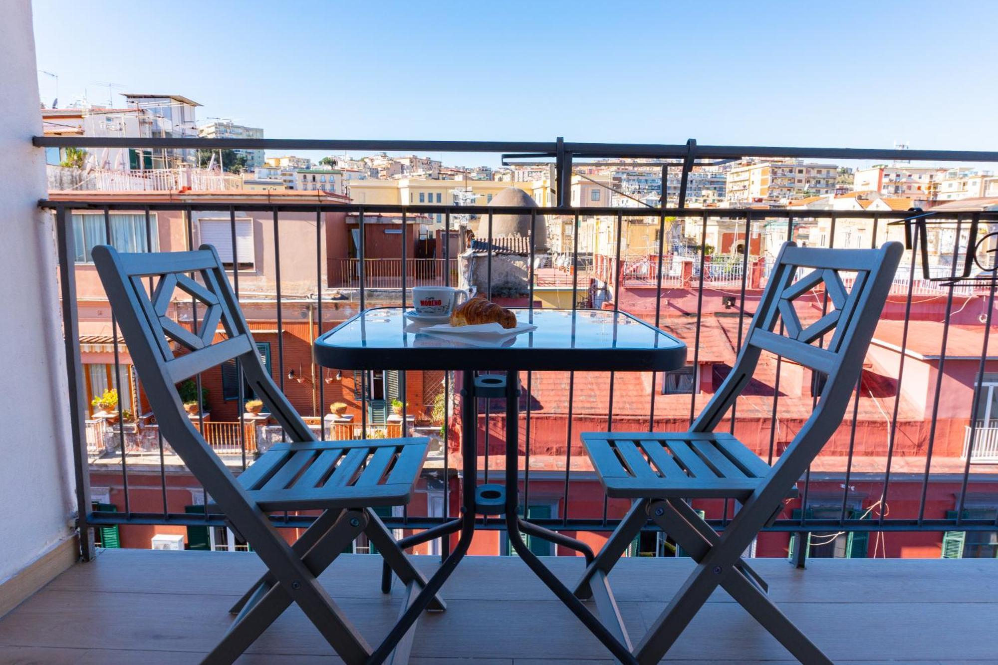 Na Bella Vista Rooftop-B&B Napoli Eksteriør billede