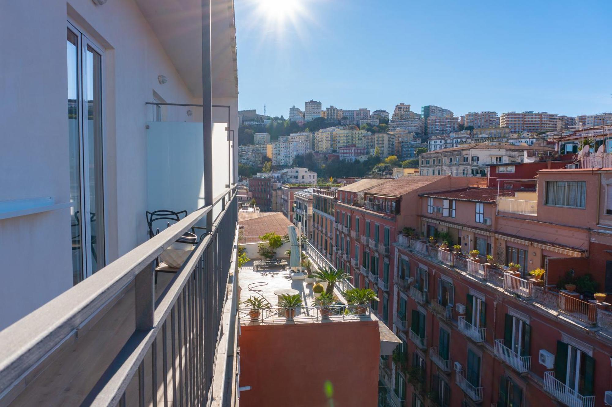 Na Bella Vista Rooftop-B&B Napoli Eksteriør billede